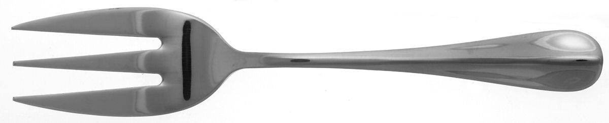 A La Carte (Stainless) Medium Solid Cold Meat Serving Fork by Stanley Roberts-1