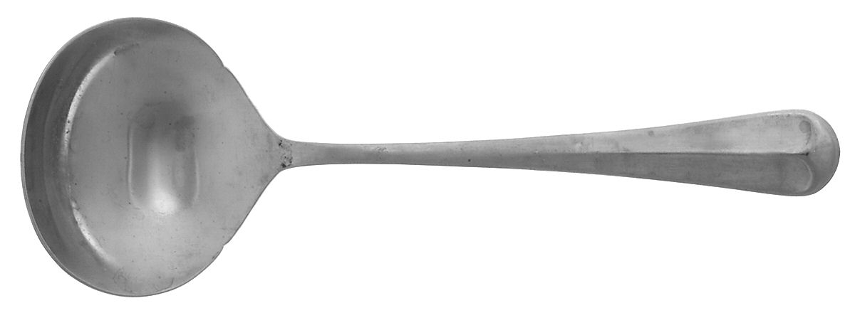 Colonial Manor (Stainless) Solid Gravy Ladle by Stanley Roberts-1