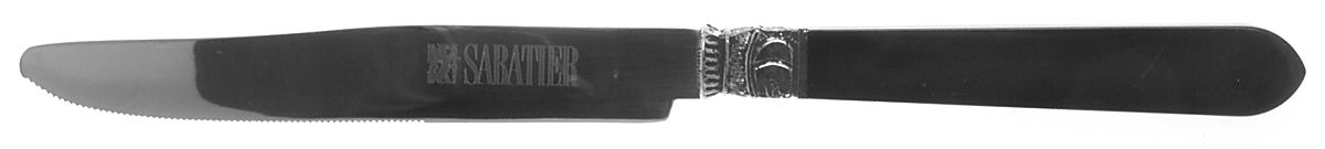 Cannes-Black (Stainless) New French Hollow Knife by Sabatier-1