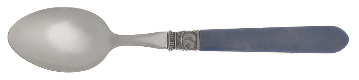 Cannes-Blue (Stainless) Hollow Handle Place/Oval Spoon by Sabatier-1
