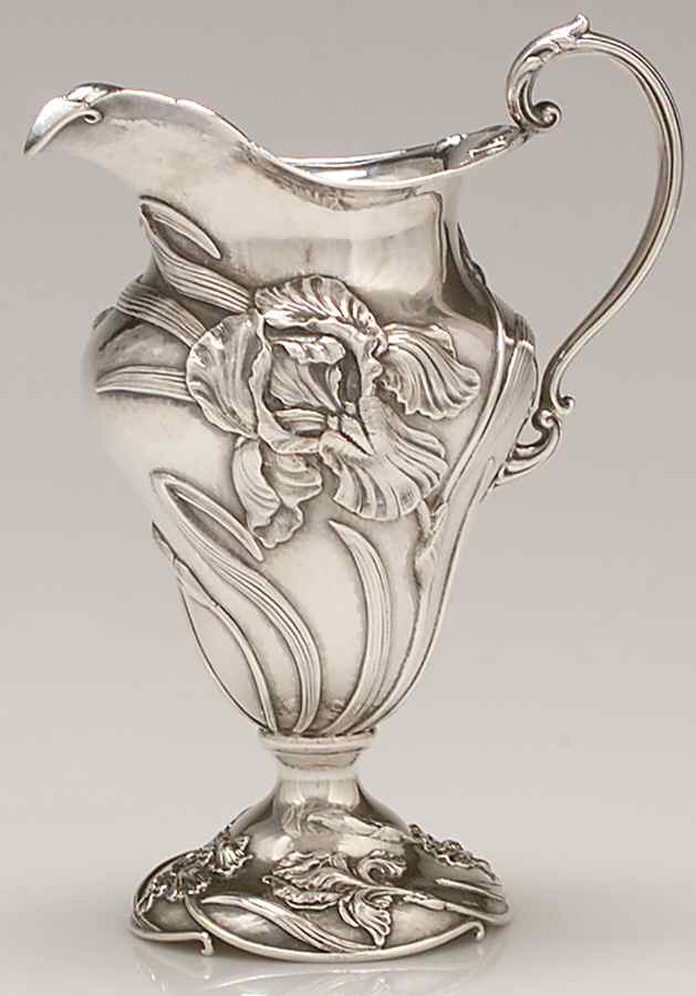 SHR13 (Sterling, Hollowware) Creamer by Shreve Silver-1