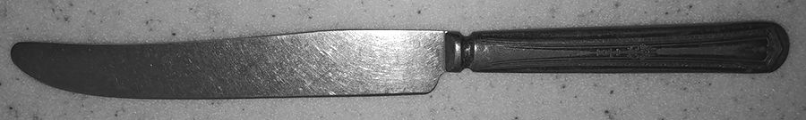 FOUR (Silverplate) New French Hollow Knife by Standard-1