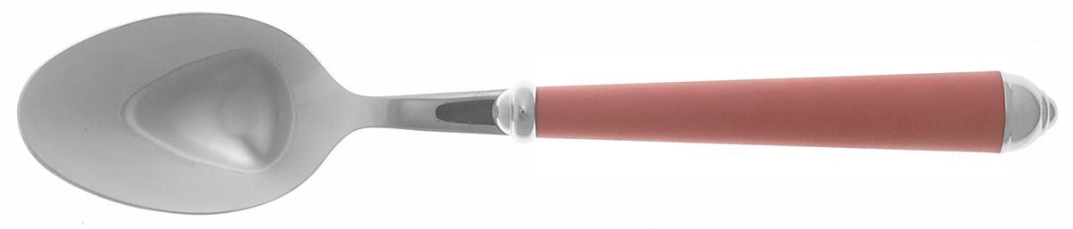 Mezzo-Red (Stainless, Plastic) Place/Oval Soup Spoon by Studio Nova-1