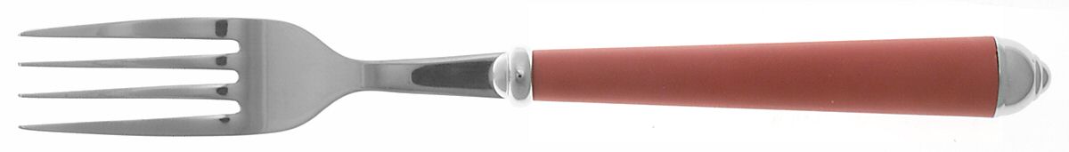Mezzo-Red (Stainless, Plastic) Fork by Studio Nova-1