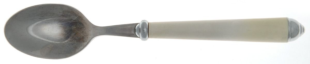 Mezzo-White (Stainless, Plastic) Teaspoon by Studio Nova-1
