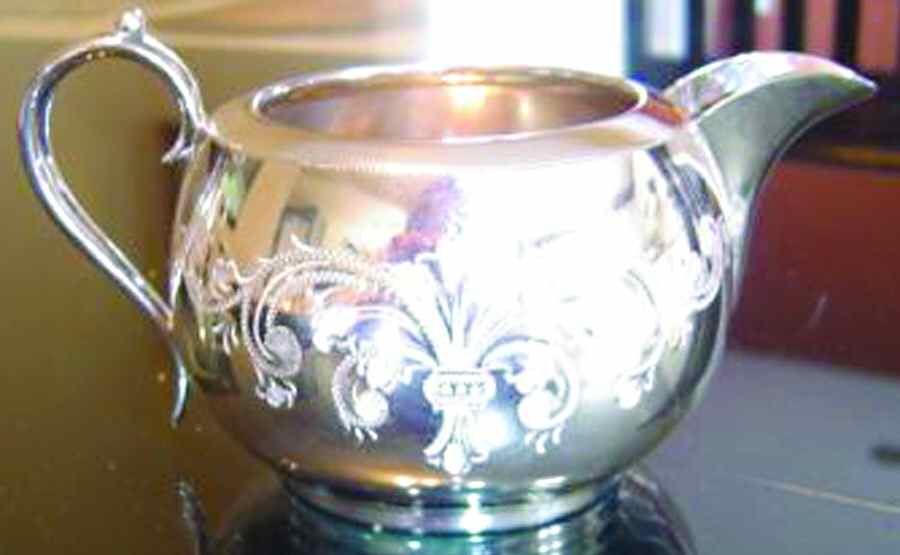 16058 (Silverplate, Hollowware) Creamer by Sheffield Silver Co (USA)-1