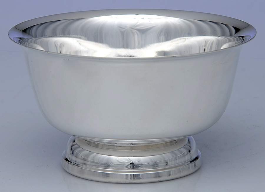 Paul Rever Bowls (Silverplate, Hollowware) 5" Paul Revere Bowl by Sheffield Silver Co (USA)-1