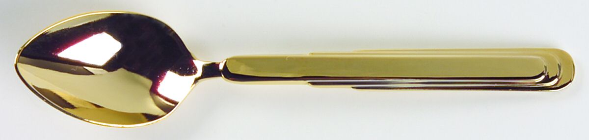 Dimension (Gold Eletroplate) Demitasse Spoon by Sakura-1