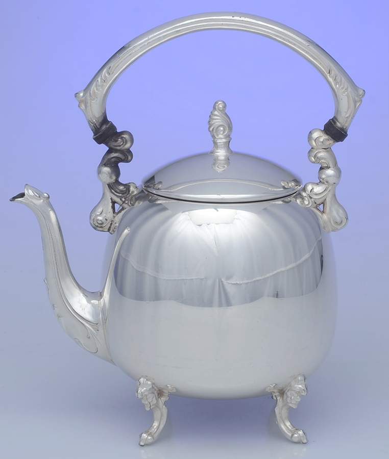 SDN14 (Silverplate, Hollowware) Silverplate Coffee Pot by Sheridan Silver Co-1