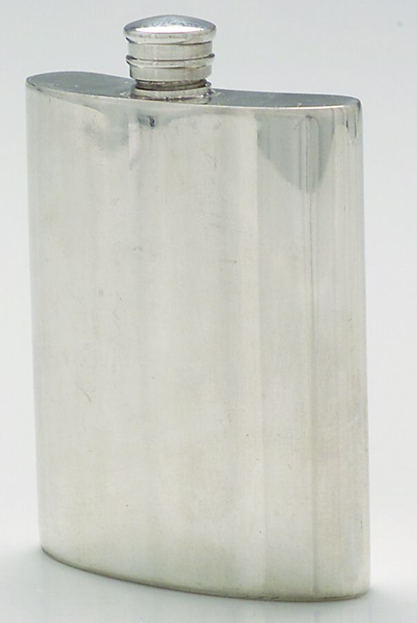 Pewter Hollowware Pewter Flask by Sheffield Mint-1