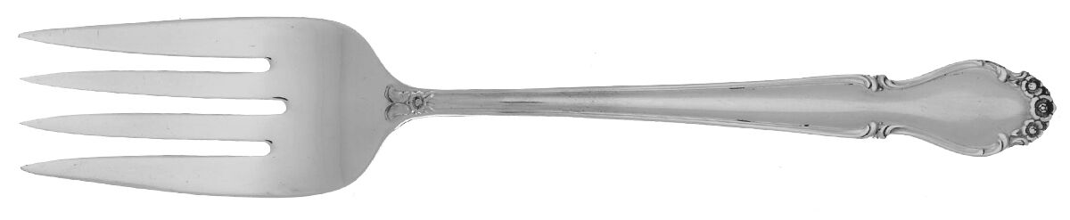 Wedding Day (Stainless) Medium Solid Cold Meat Serving Fork by Saladmaster-1