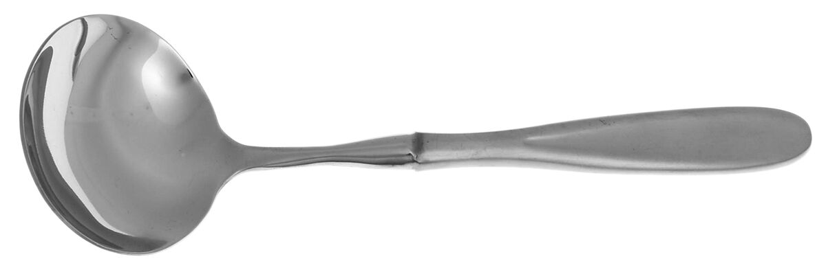 Dune (Stainless) Gravy Ladle with No Spout Stainless Bowl HC by Splendide-1