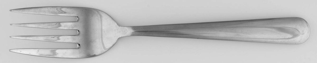 Strand (Stainless) Medium Solid Cold Meat Serving Fork by Splendide-1