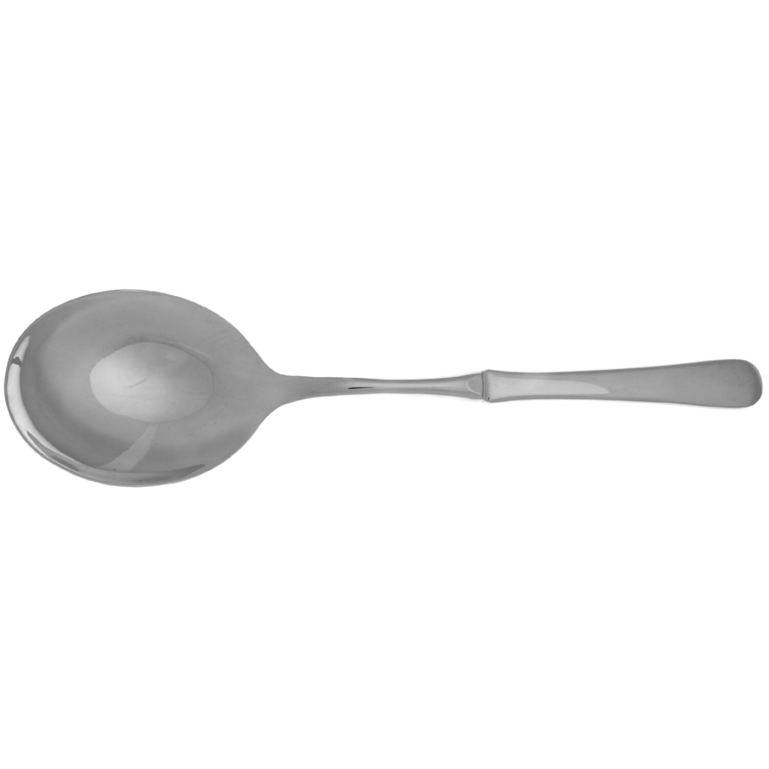 Cirrus (Stainless) Casserole Spoon with Smooth Stainless Bowl HC by Splendide-1