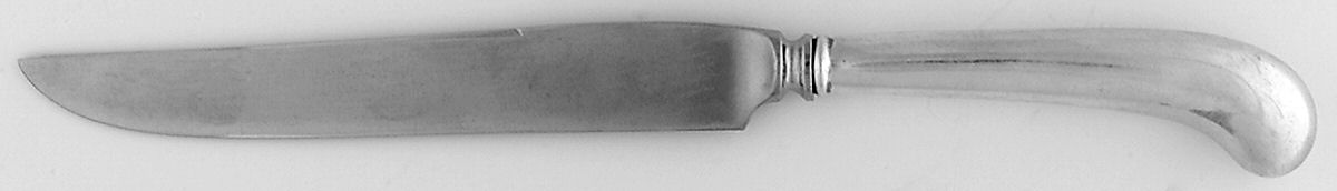 SAU3 (Sterling) Small Steak Carving Knife with Stainless Blade by Arthur J Stone-1