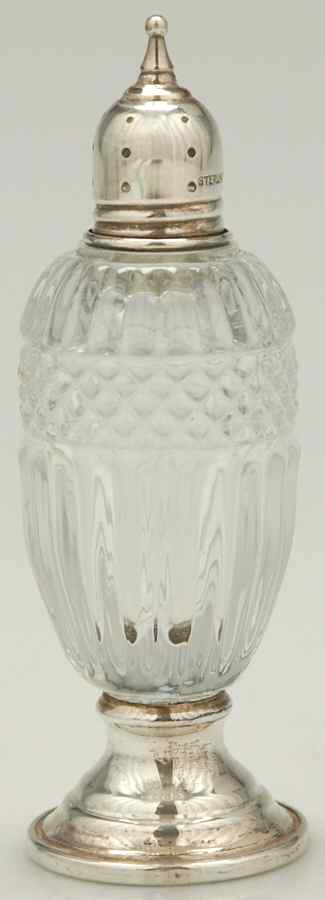 Sterling Hollowware Weighted Pepper Shaker by Sheffield Silver Co (USA)-1