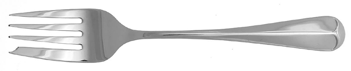 Rattail (Silverplate) Individual Salad Fork by Sheffield Silver Co (England)-1