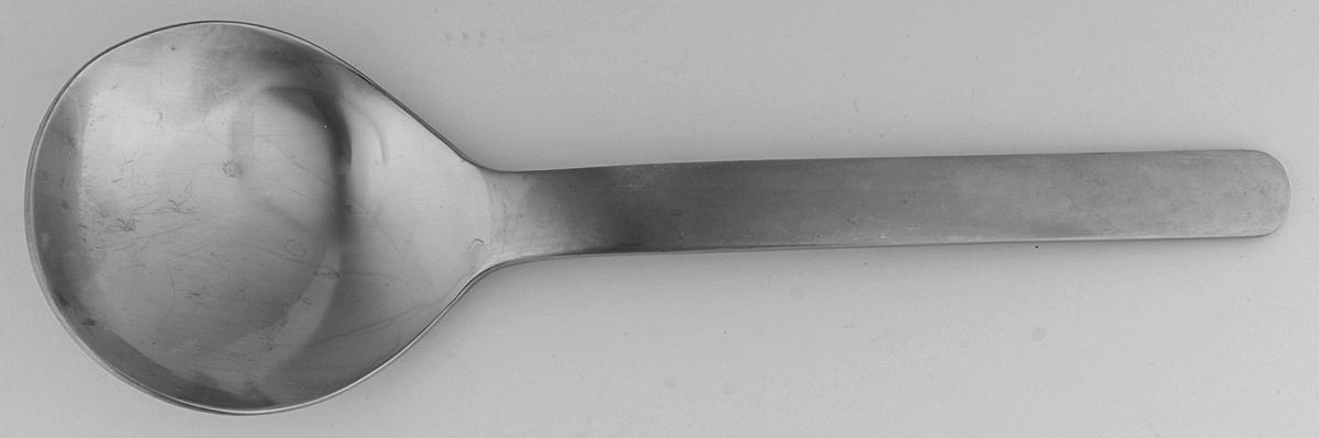 SPL12 (Stainless) Solid Serving Spoon by Splendide-1