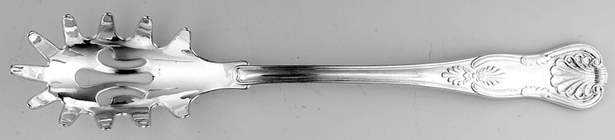 Kings (Silverplate) Solid Pasta Server by Sheffield-1