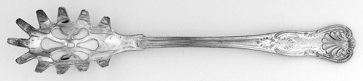 Kings (Silverplate) Solid Pasta Server by Sheffield-1