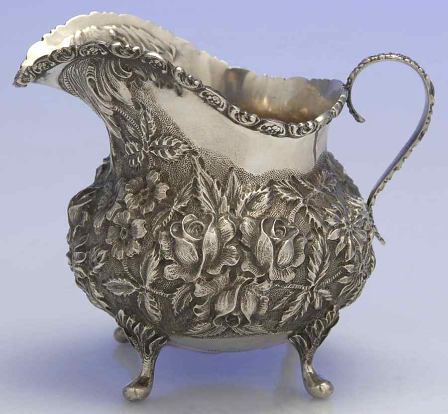 1113 (Sterling, Hollowware) Mini Creamer by Schofield-1