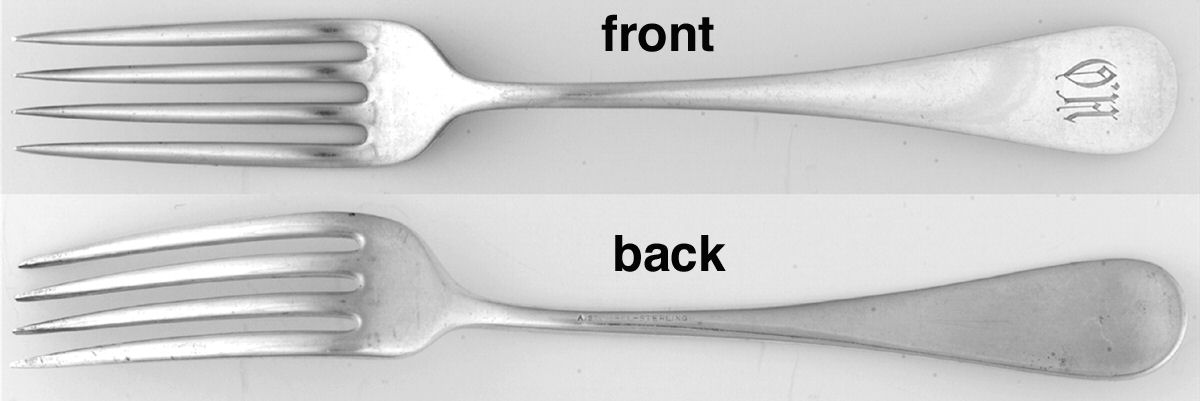 SWJ3 (Sterling) Individual Salad Fork by Stowell & Co-1