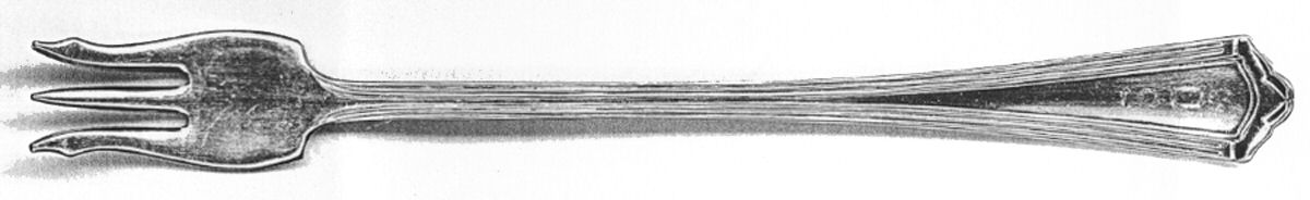 SIH4 (Silverplate) Cocktail/Seafood Fork by Simpson Hall & Miller-1