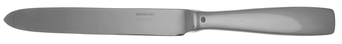 Gio Ponti (Stainless, Glossy) Modern Solid Knife by Sambonet-1