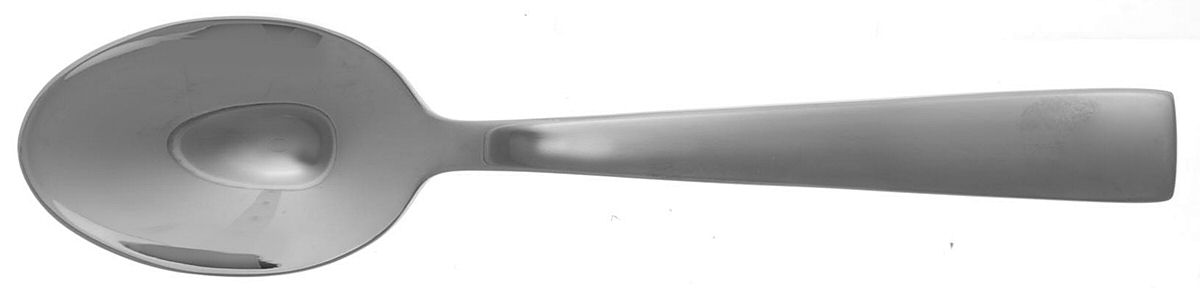 Gio Ponti (Stainless, Glossy) Dessert/Oval Soup Spoon by Sambonet-1