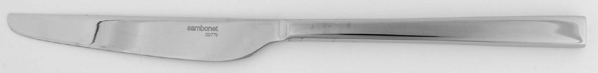 Linea Q (Stainless, Glossy) New French Solid Knife by Sambonet-1