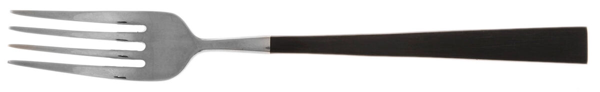 Linea Q Noir (Stainless) Individual Salad Fork by Sambonet-1