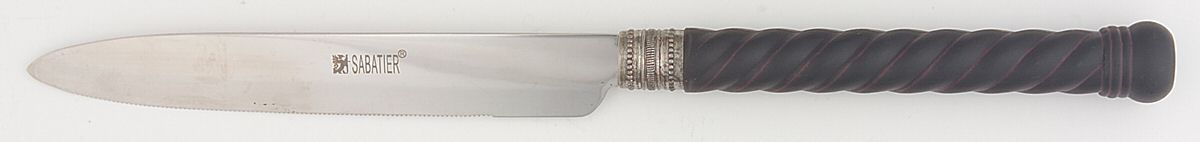 Twist Rough(Stainless) New French Solid Knife by Sabatier-1