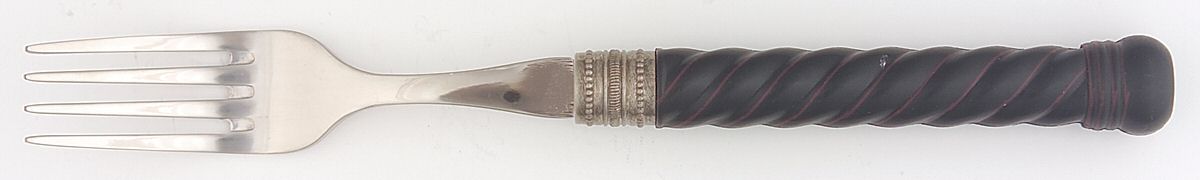 Twist Rough(Stainless) Individual Salad Fork by Sabatier-1