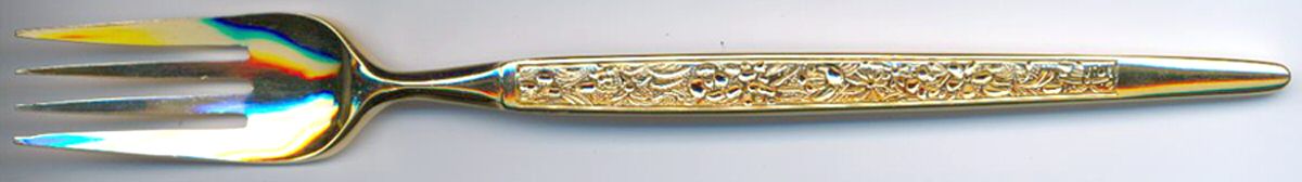 Martez-Gold (Gold Electroplate) Fork by Stanley Roberts-1