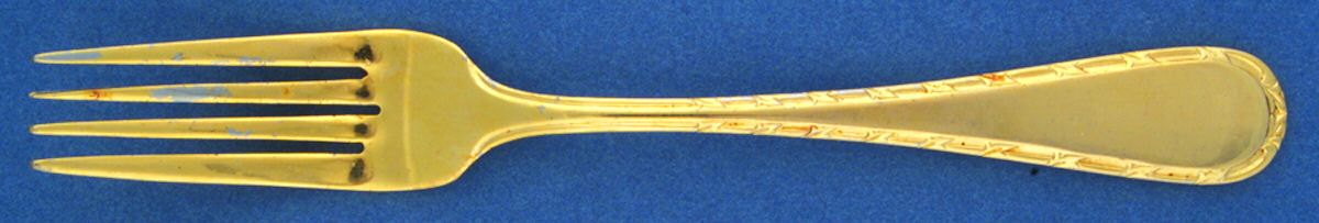 Golden Charisse (Gold Electroplat Fork by Stanley Roberts-1