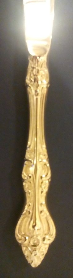 Gold Alexis (Gold Electroplated) Modern Hollow Knife by Stanley Roberts-1