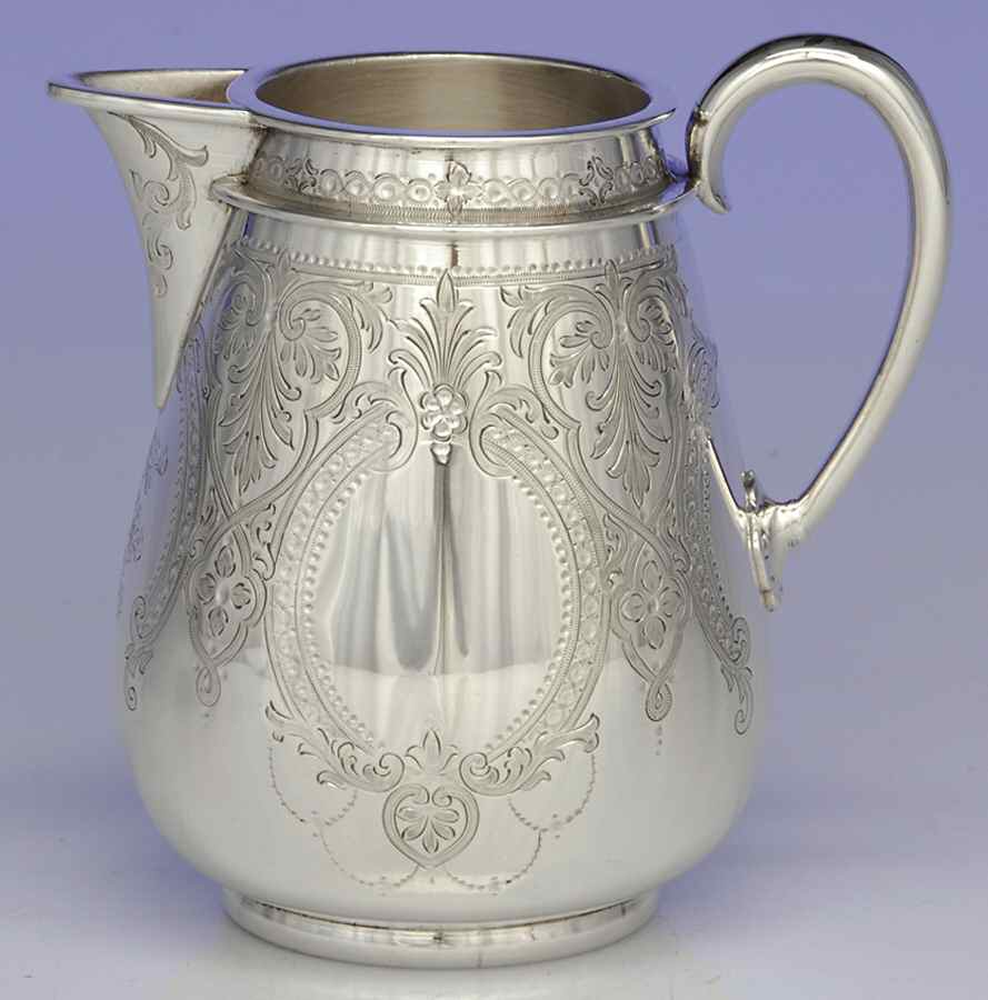 Sterling Hollowware Creamer by Samuel Smily-1