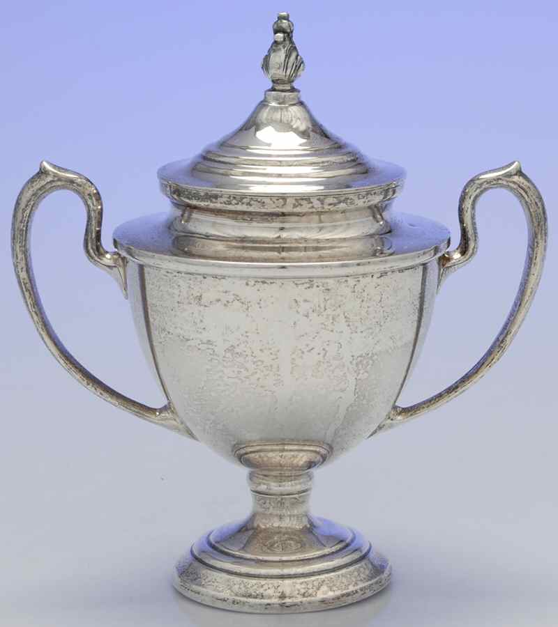 8500 (Sterling, Hollowware) Sugar Bowl & Lid by Schofield-1