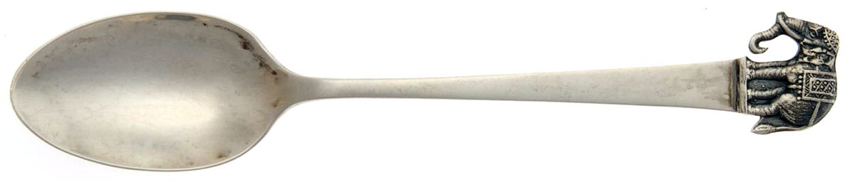 Sterling Flatware Five O'Clock Spoon by Siam Silver-1