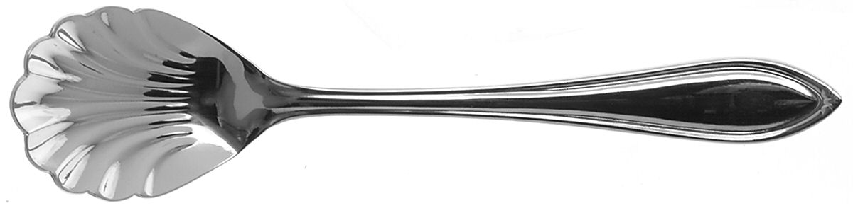 SMD1 (Stainless) Sugar Shell Spoon by Carl John Schmidt-1