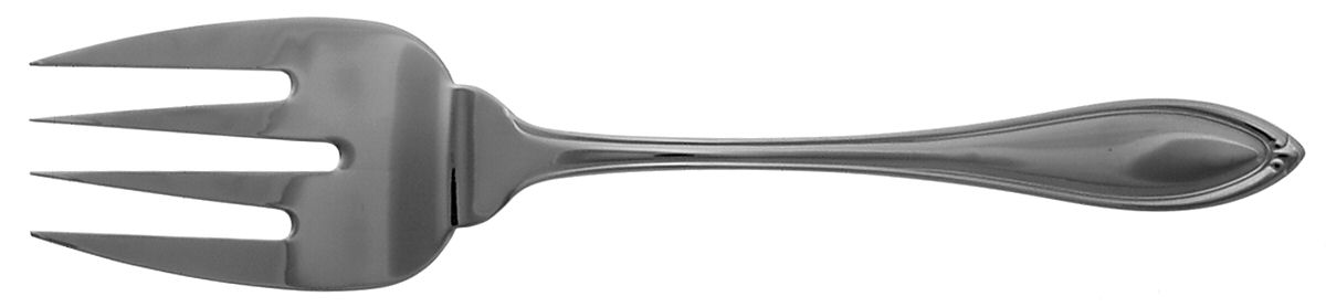 SMD1 (Stainless) Large Solid Fish Serving Fork by Carl John Schmidt-1