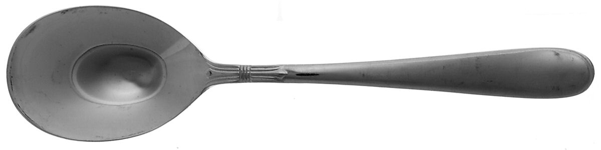 SMD6 (Stainless) Solid Serving Spoon by Carl John Schmidt-1