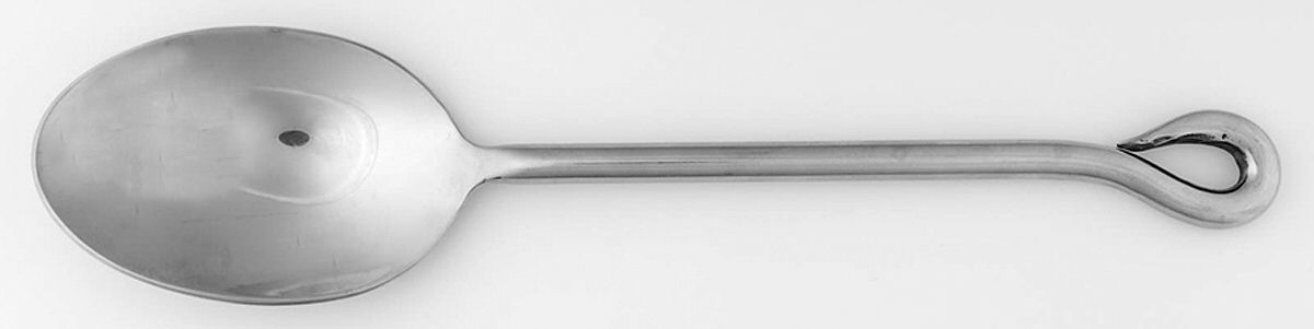 Portland (Stainless) Solid Salad Serving Spoon by Simon Pearce-1