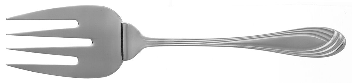 SMD8 (Stainless) Solid Serving Fork by Carl John Schmidt-1