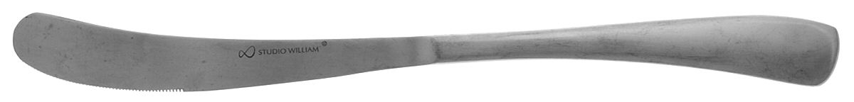 Larch-Satin (Stainless) Modern Solid Knife by Studio William-1