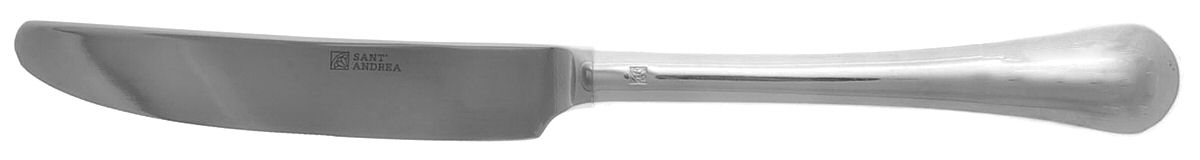 Puccini (Silverplate) New French Solid Dessert Knife by Sant Andrea-1