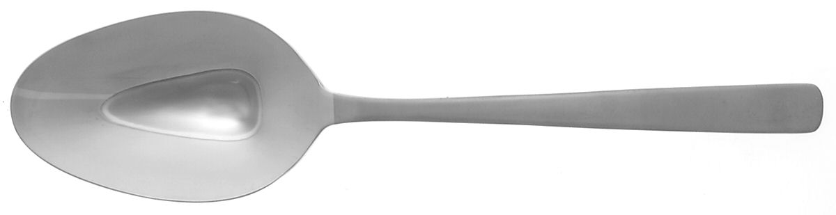 SOL13 (Stainless) Large Solid Serving Spoon by Sola-1
