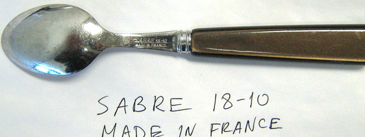 Natura-Brown (Stainless) Teaspoon by Sabre-1