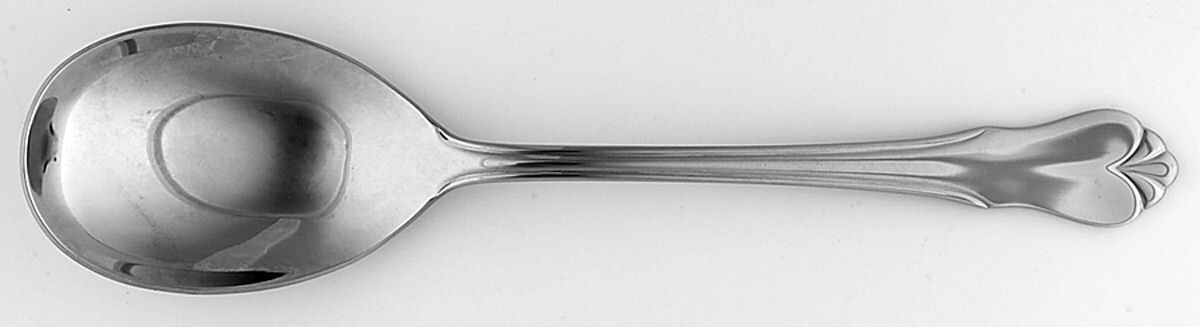 Cherryhill (Stainless) Solid Serving Spoon by Stanley Rogers-1