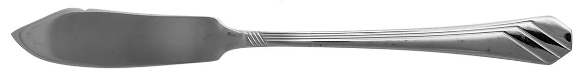 Naples (Stainless) Flat Handle Master Butter Knife by Splendide-1